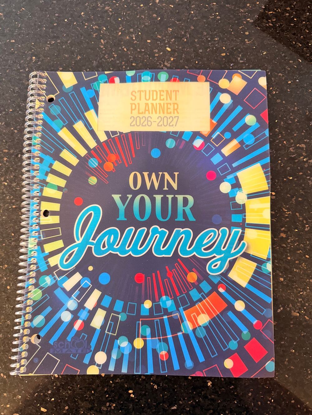 2026-2027 Middle School Planner